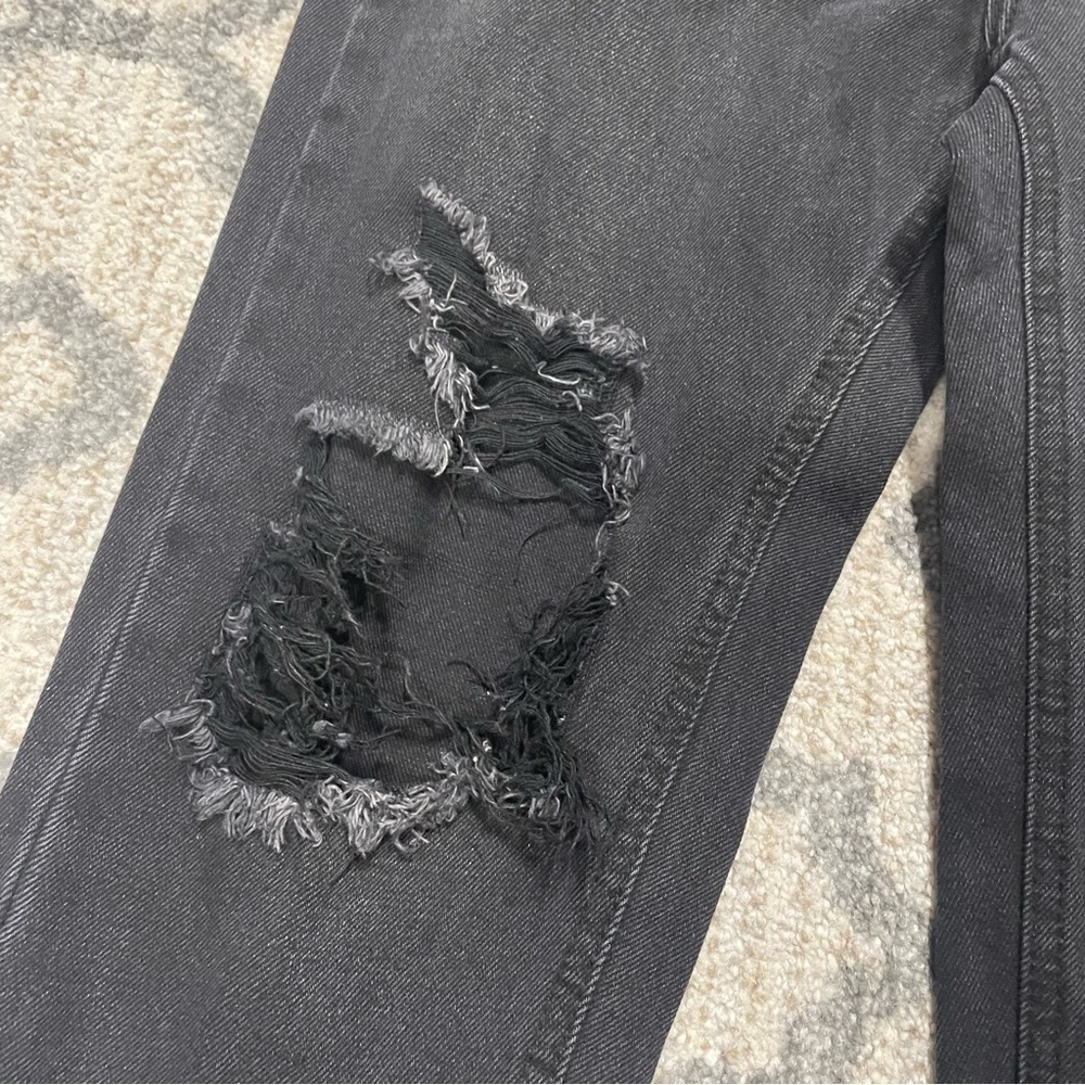 Shein Ripped Black Jeans - Picture 2 of 5